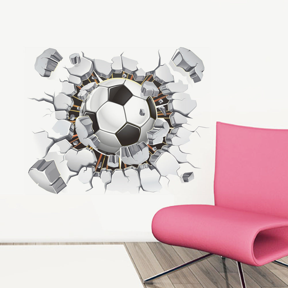 Football wall stickers wall stickers living room bedroom wall stickers