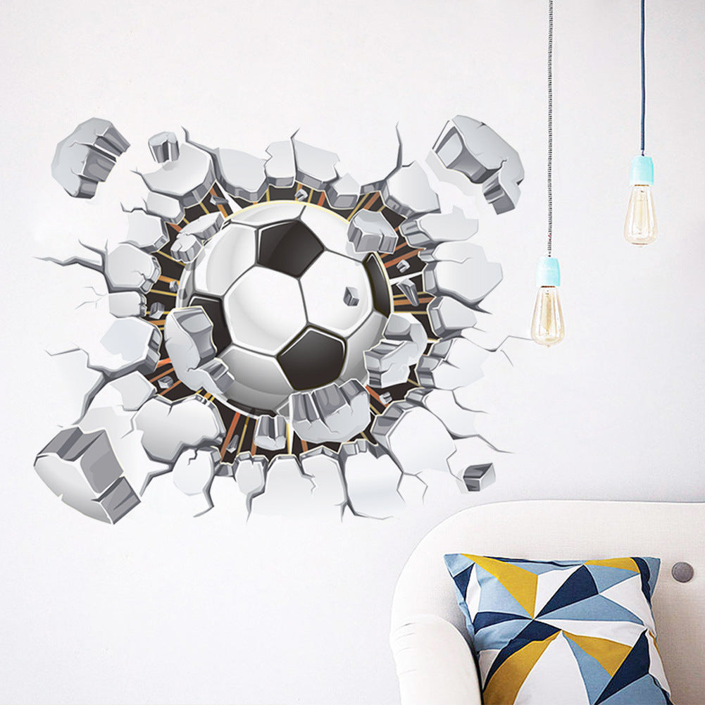 Football wall stickers wall stickers living room bedroom wall stickers