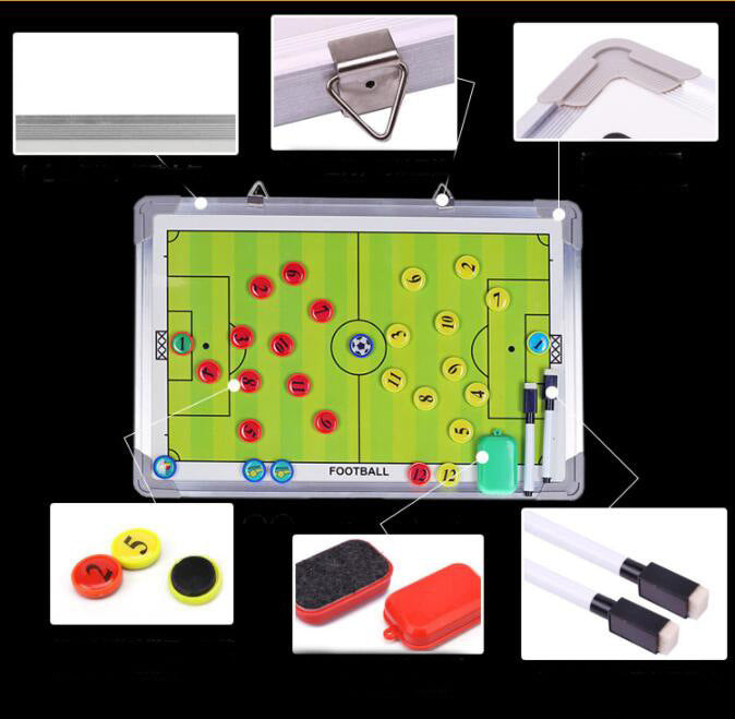 Football Basketball Tactical Board Double-sided