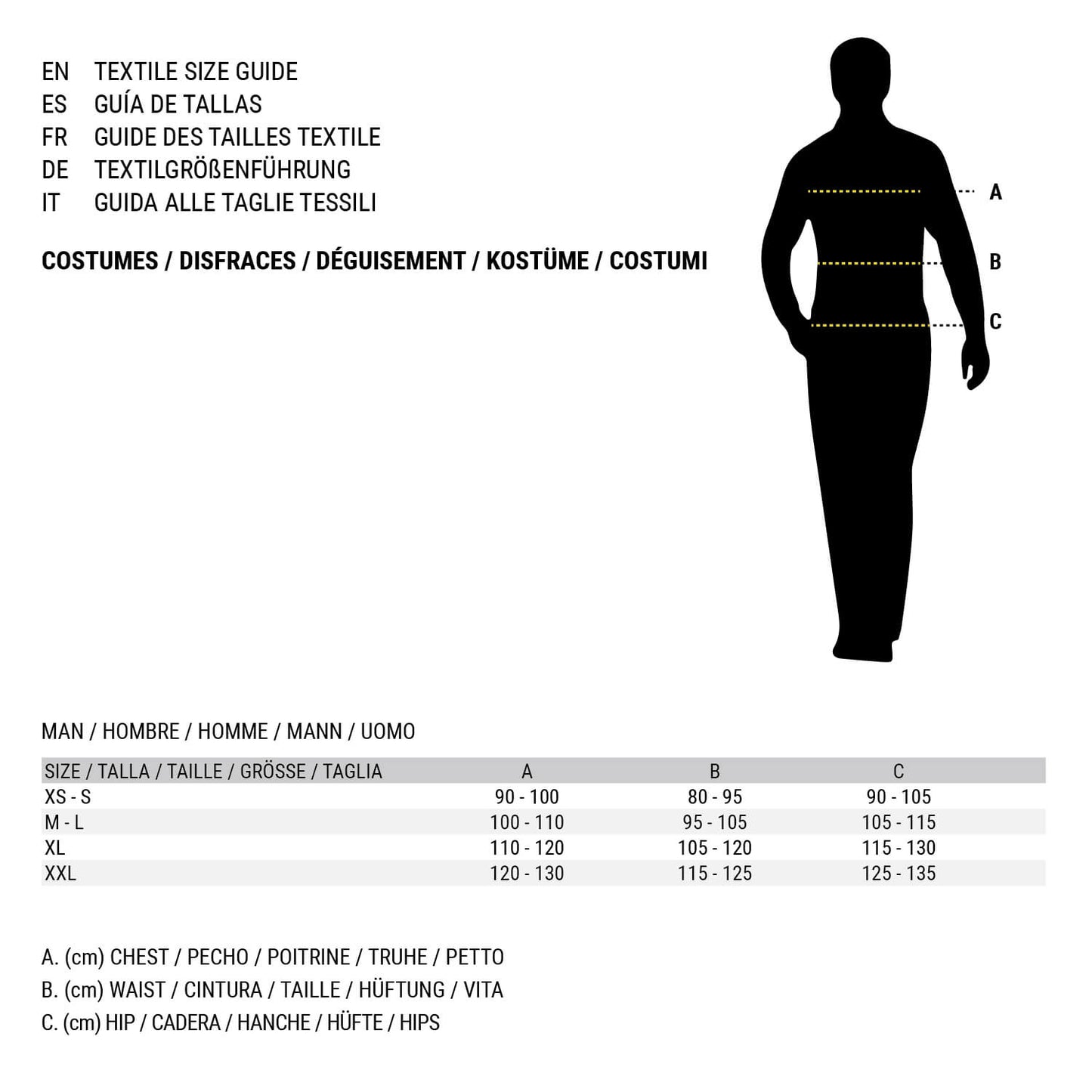 Costume for Adults Black Children's Halloween-17