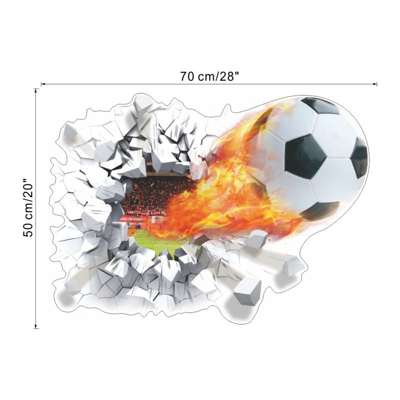 Football wall stickers wall stickers living room bedroom wall stickers