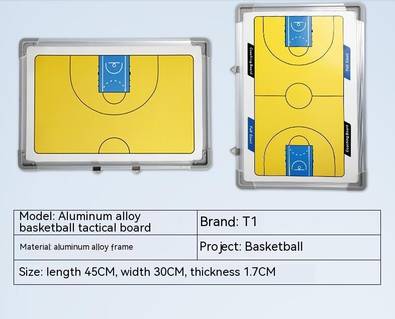 Football Basketball Tactical Board Double-sided