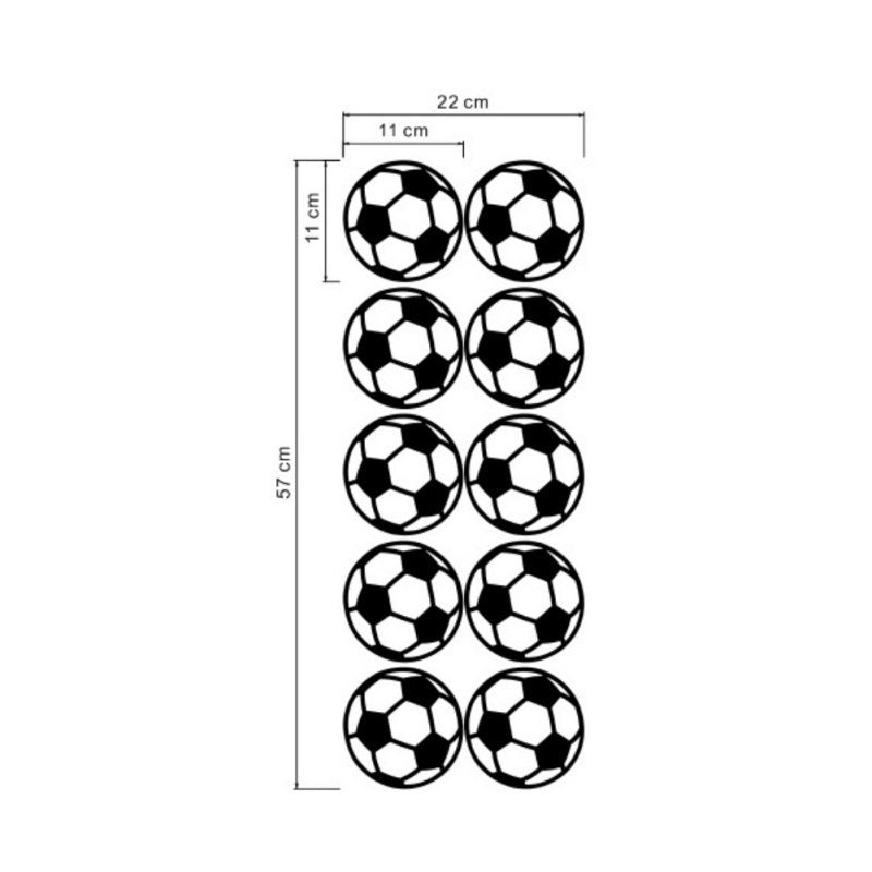 Football wall stickers wall stickers living room bedroom wall stickers