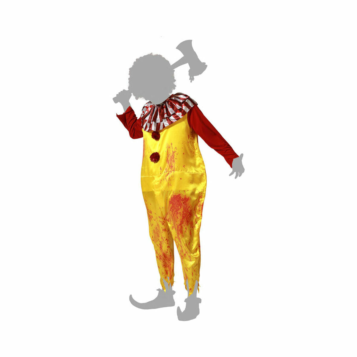 Costume for Adults Male Clown Halloween-5