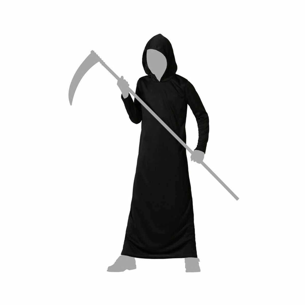 Costume for Adults Black Children's Halloween-9