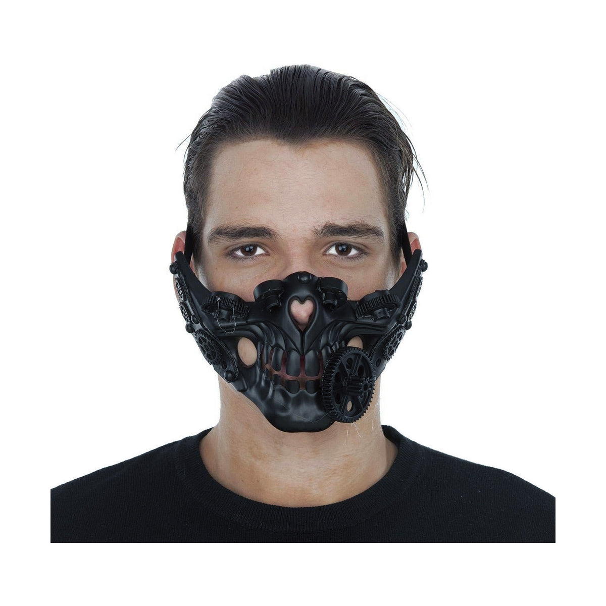 Mask My Other Me Black S One size Steampunk-0