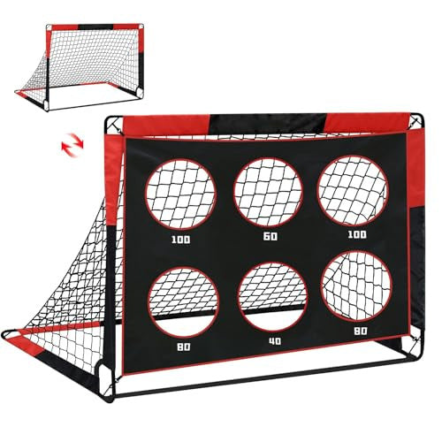 Football Goals Portable Detachable Two-in-one Goal