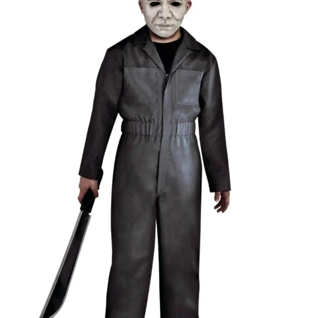 Halloween II - Michael Myers Kids Costume, Medium (1ct)-0