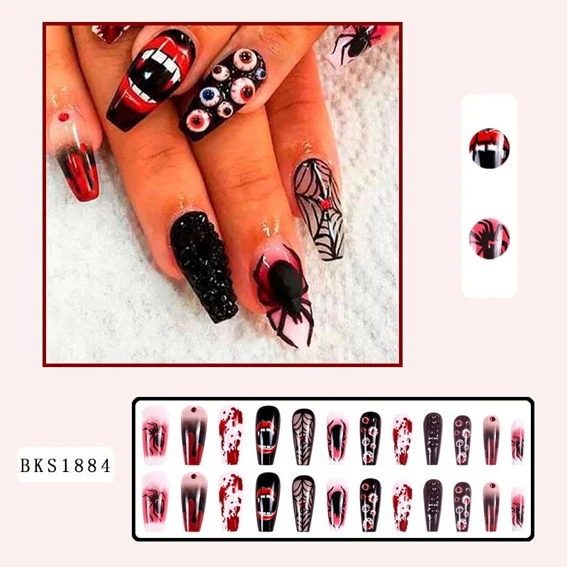 Halloween Press-On Nails-1