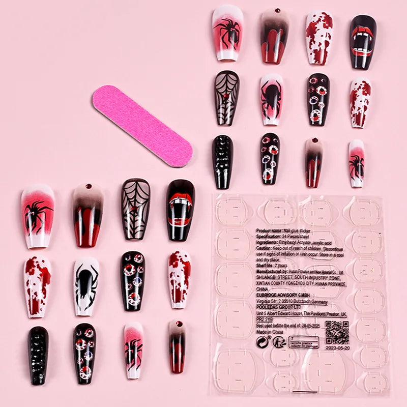 Halloween Press-On Nails-2
