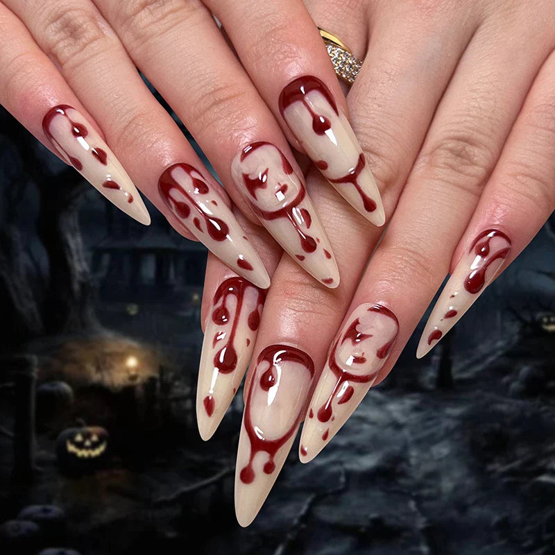 Halloween Press-On Nails-11
