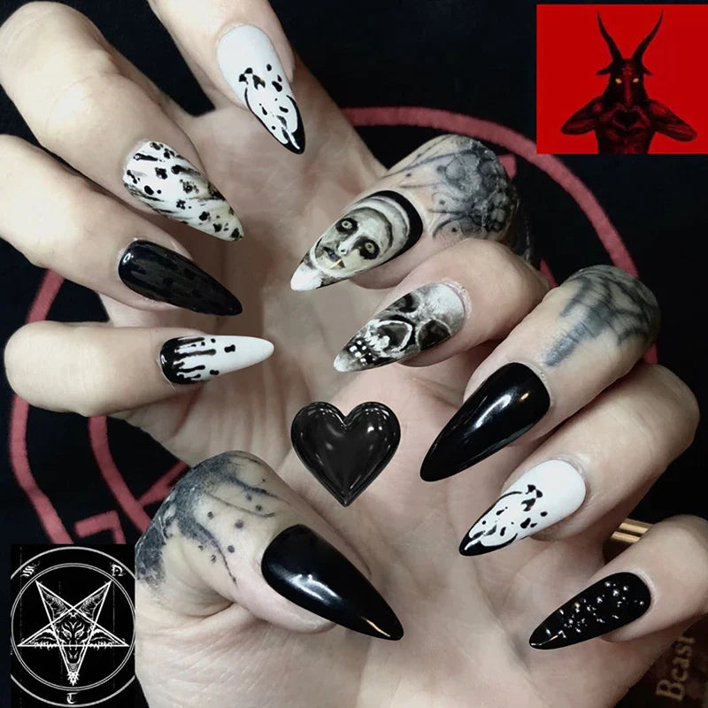 Halloween Press-On Nails-13
