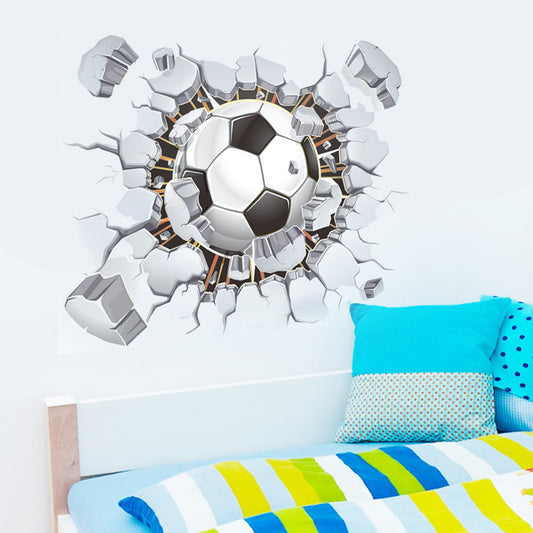 Football wall stickers wall stickers living room bedroom wall stickers