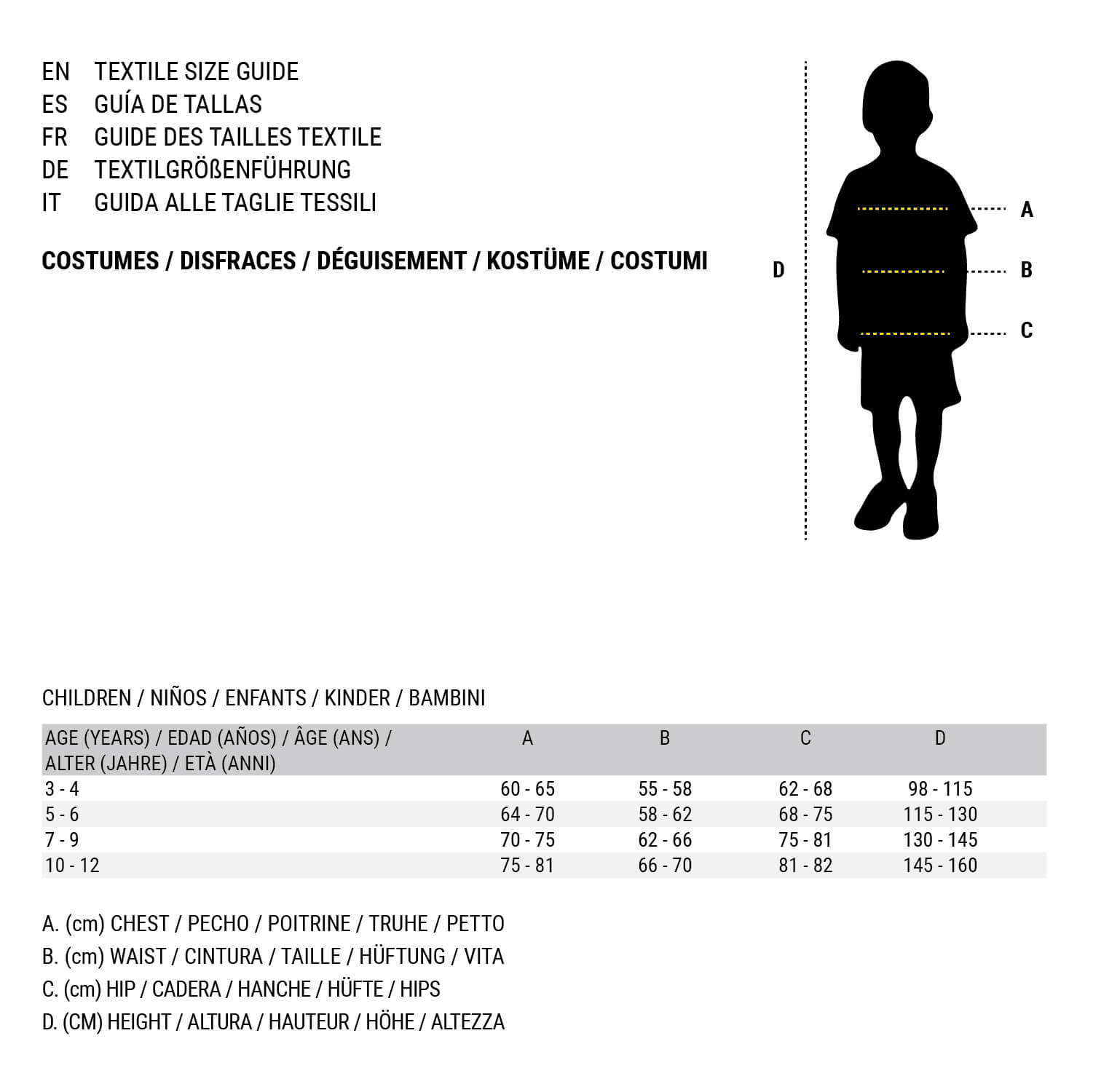 Costume for Children Ghost-10