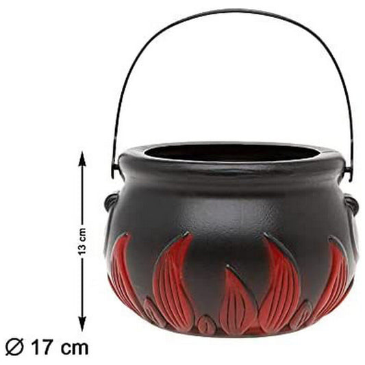 Halloween Decorations Black 17 cm Witch Halloween-0