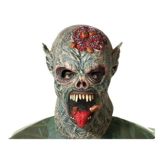 Mask Halloween Monster Grey-0