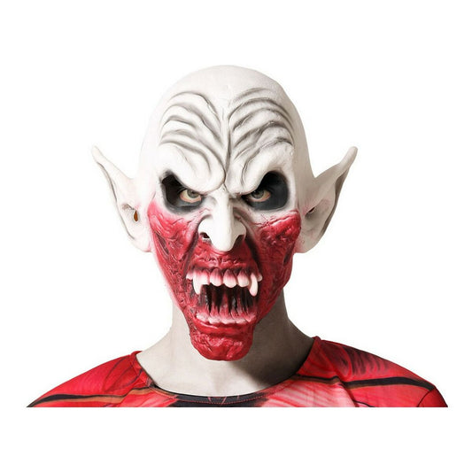 Mask Halloween White Monster-0