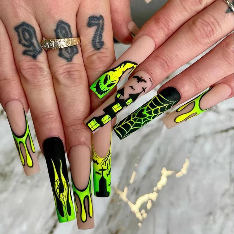 Halloween Press-On Nails-5