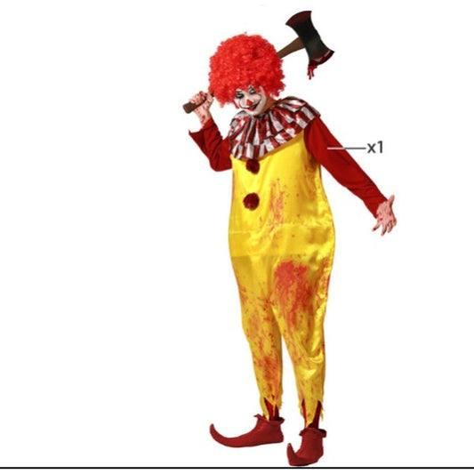 Costume for Adults Male Clown Halloween-0